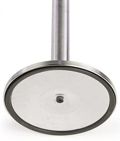 QueuePole 40" Stanchion Post With 9.5' Blue Retractable Belt - Silver -Displays2go Shop rccdssbrbl.ra3 preview