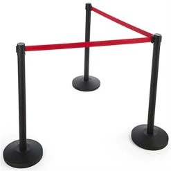 QueuePole.Economy 6.5' Stanchion Belt - Red 3 QueuePole.Economy 6.5' Stanchion Belt - Red -Displays2go Shop rccrbrdf.ra3 preview