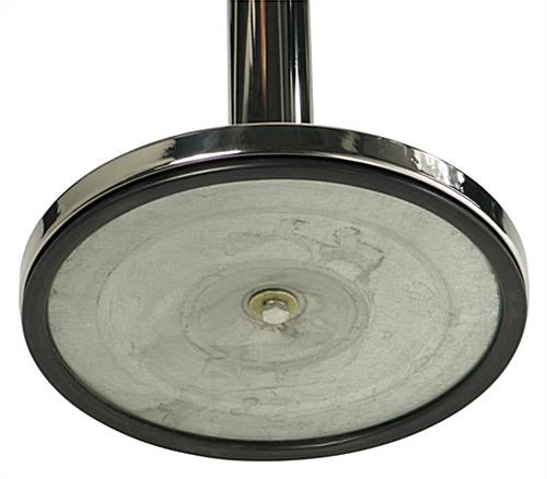 QueuePole.Economy 41.5" Black Stanchion Post with 6.5' Blue Retractable Belt QueuePole.Economy 41.5" Black Stanchion Post With 6.5' Blue Retractable Belt -Displays2go Shop rccstblu03.ra3 preview