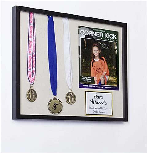 17 x 21 Shadow Box for Wall Mount with Foam Backing, Includes 8 Pins - Black 17 X 21 Shadow Box For Wall Mount With Foam Backing, Includes 8 Pins - Black -Displays2go Shop sbf1620ll.ra1 preview