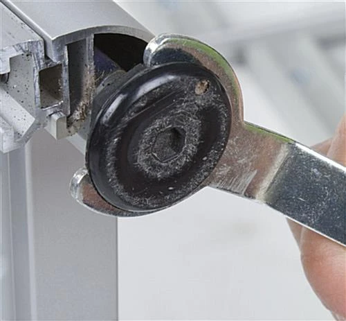 24" Display Case w/ LED Lights, Adjustable Shelves, Locking Hinged Door - Silver 24" Display Case W/ LED Lights, Adjustable Shelves, Locking Hinged Door - Silver -Displays2go Shop sctwrld2s.ra5 preview