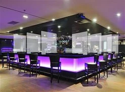 Extended Countertop Sneeze Shield, Polycarbonate, Single Panel - Translucent -Displays2go Shop smsdeecbclr.ra6 preview