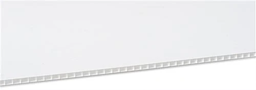 Extended Countertop Sneeze Shield, Coroplast, Single Panel - Opaque White Extended Countertop Sneeze Shield, Coroplast, Single Panel - Opaque White -Displays2go Shop smsdeecbwht.ra3 preview