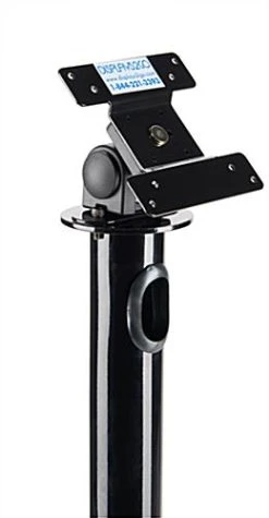 Tablet Stand With Rotating Bracket, VESA 75x75 & 100x100, Cord Management - Black -Displays2go Shop spavcrdbk.ra2 preview