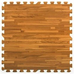 10' X 10' Interlocking Foam Mat - Wood Grain -Displays2go Shop tsfm10dov2.ra2 preview