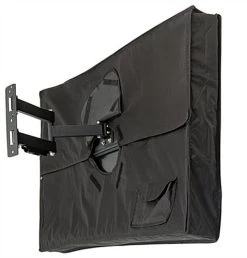 Outdoor TV Cover For 50" - 52" Screens With Water-Resistant Coating - Black