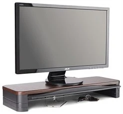 8.4"d UVC Disinfecting Monitor Stand, 3.7" Height - Brown 2 8.4"d UVC Disinfecting Monitor Stand, 3.7" Height - Brown -Displays2go Shop uvcmonmt.new .raa3 preview
