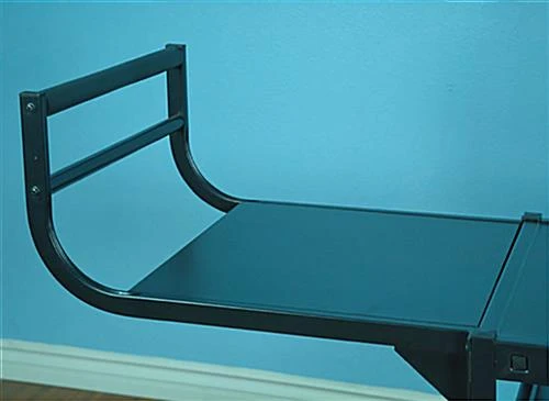 TV Cart with Mount for Monitors up to 80", 2 Curved Handles, Locking Cabinet - Black TV Cart With Mount For Monitors Up To 80", 2 Curved Handles, Locking Cabinet - Black -Displays2go Shop vtilcav80.ra2 preview