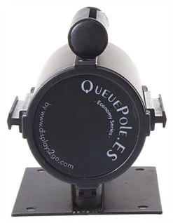 QueuePole.Economy Wall Mounted Retractable 8’ Stanchion Belt – Red -Displays2go Shop wmstc25rd1.ra3 preview