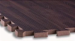 10’ X 10’ Interlocking Foam Mats, Set Of 26 Flooring Tiles - Cherry Wood Grain -Displays2go Shop wommchch ra4 preview