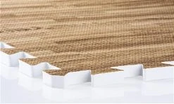 10’ X 10’ Interlocking Foam Mats, Set Of 26 Flooring Tiles - Light Oak Wood Grain -Displays2go Shop wommlolo.ra4 preview